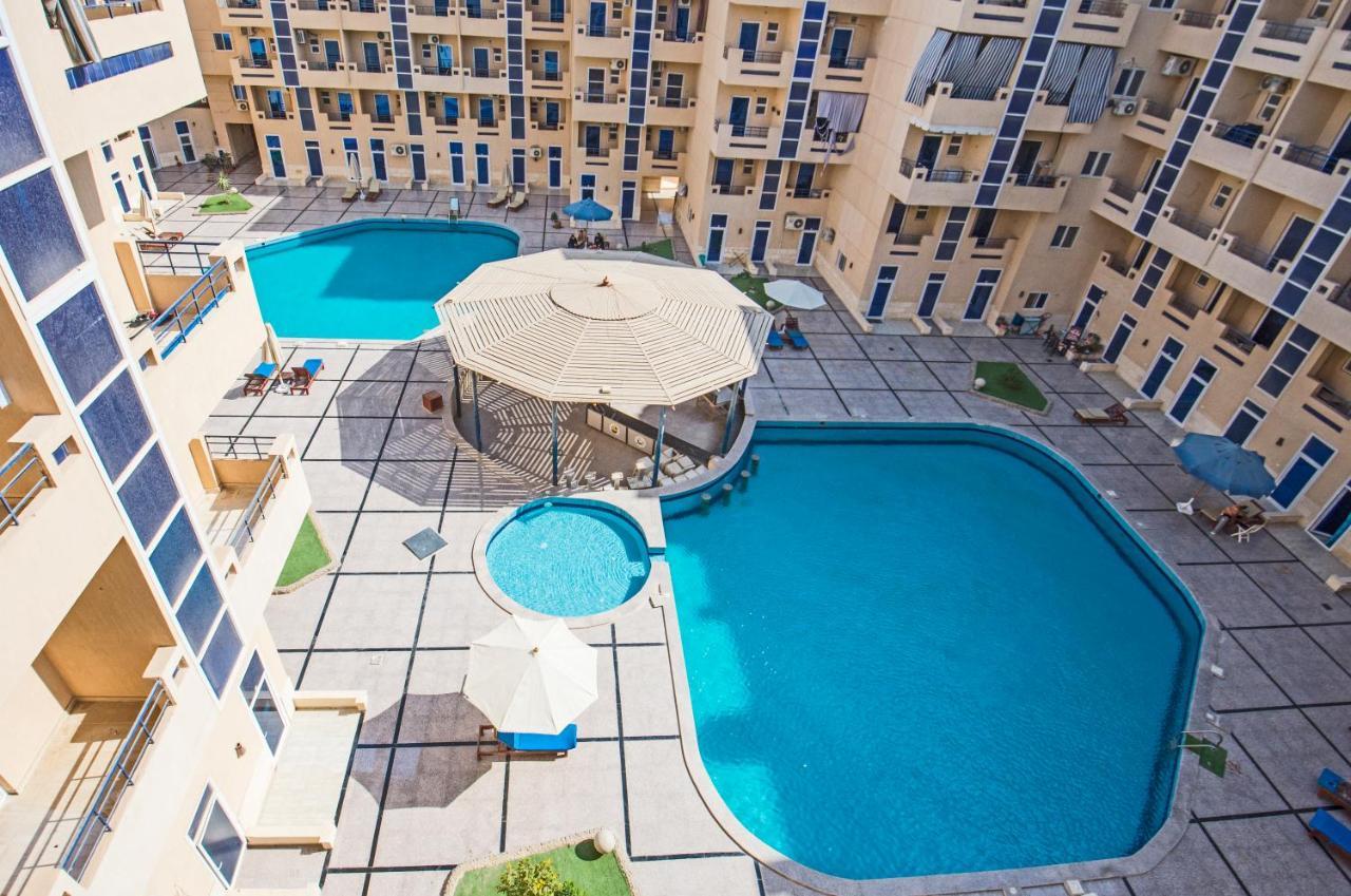 Ferienwohnung Pool View With Balcony Near El Gouna Hurghada Exterior foto