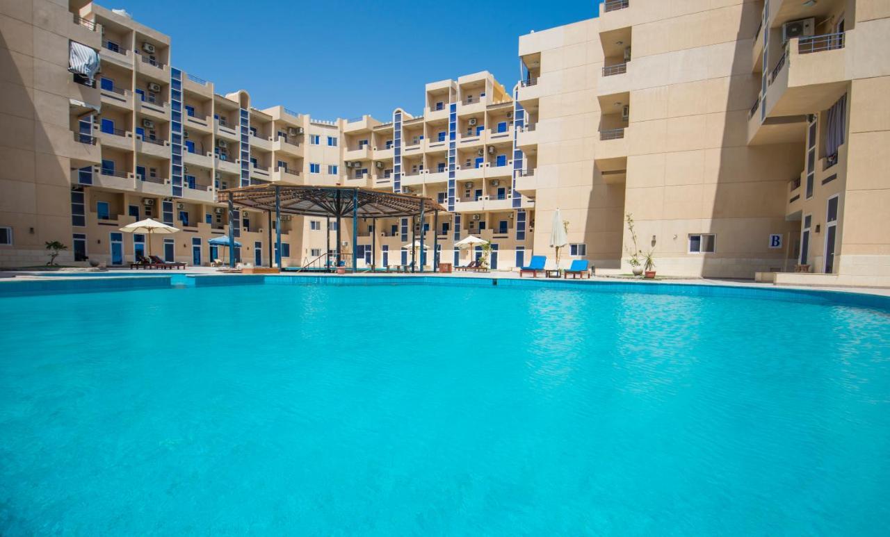 Ferienwohnung Pool View With Balcony Near El Gouna Hurghada Exterior foto