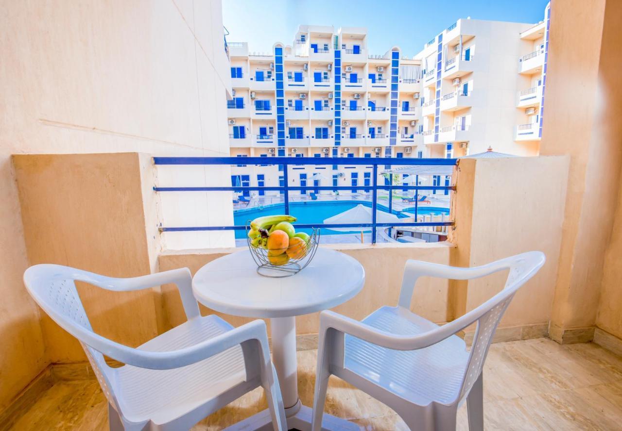 Ferienwohnung Pool View With Balcony Near El Gouna Hurghada Exterior foto